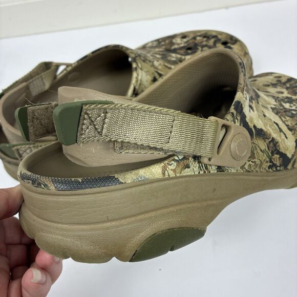 Crocs Camo Clogs Men’s 11 Veil Camo Beach Camping Outdoors Water Shoes main image 5